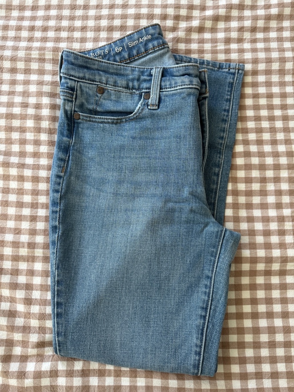 Tablots Slim Ankle Women’s Jeans in Light Blue